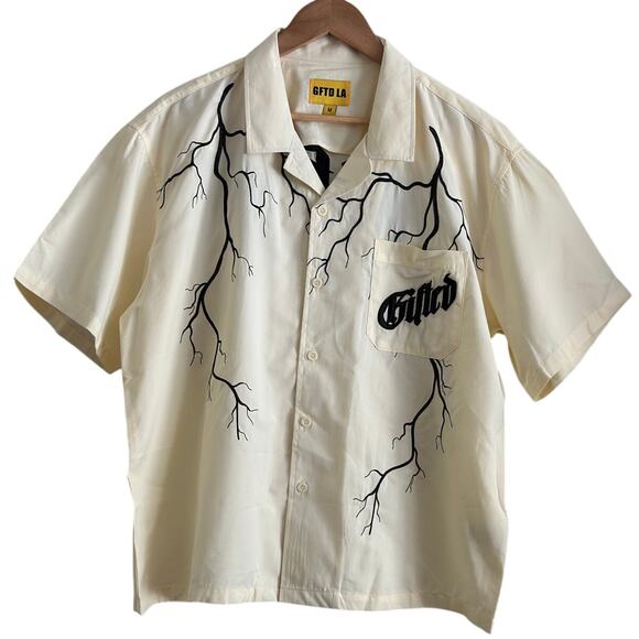 GFTD LA Lightning Button-Up Shirt NWT – Size M - Picture 1 of 11